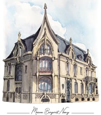 Image 2 of Maison Bergeret, Nancy - Art nouveau