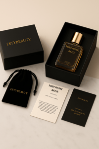 Image 3 of Midnight Rose EDP Perfume 30ml | Artisan Perfume| Niche Floral Vanilla Fragrance | Customizable 