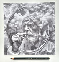 Helicopter Hat pencil sketch