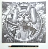 Hot Dog pencil sketch