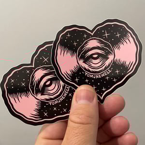 Image of 2x ‘EYE HEART RECORDS’ Stickers