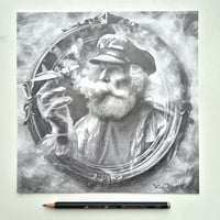 Cloud Smoker pencil sketch