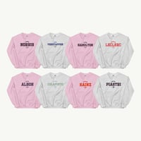 Image 1 of F1 Driver Varsity Crewneck