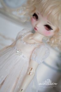 Image 2 of LIMITED - soft tulle gown for Teacup Marionette girls