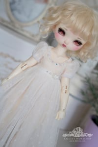 Image 4 of LIMITED - soft tulle gown for Teacup Marionette girls