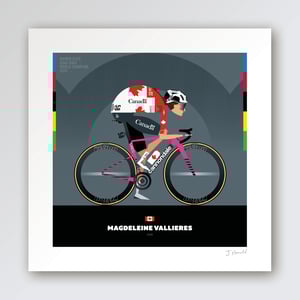 Magdeleine Vallieres - Women Elite Road Race World Champion 2025
