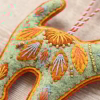 Image 4 of Green Cat Decoration