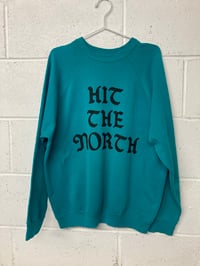 Image 1 of Hit the North, teal L (23"P2P, 28"S2H, 31"C2C) 