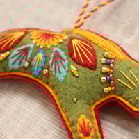 Image 3 of Folk Art Hare Decoration
