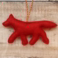 Image 5 of Folk Art Fox Decoration