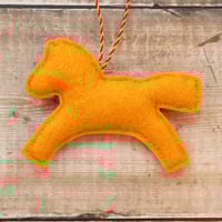 Image 5 of Turquoise Leaping Pony Decoration