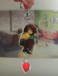 Kris Epoxy Keychain