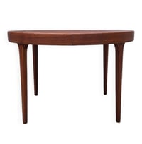 Image 1 of Table scandinave extensible en teck