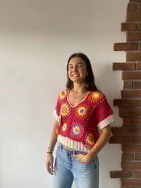 Image 1 of Chaleco Granny Square 