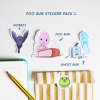 Image 2 of SPOOKY FOO STICKER PACK