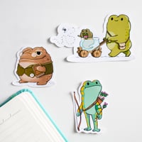 Image 1 of RANDOM FROGS STICKER PACK