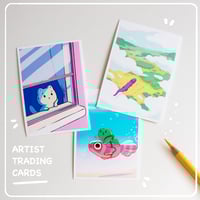 Image 1 of Mini Print Trading Cards