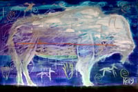 White Buffalo 11 x 14 Paper Print