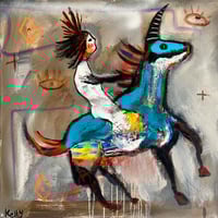 Unicorn Float 11 x 14 Paper Print