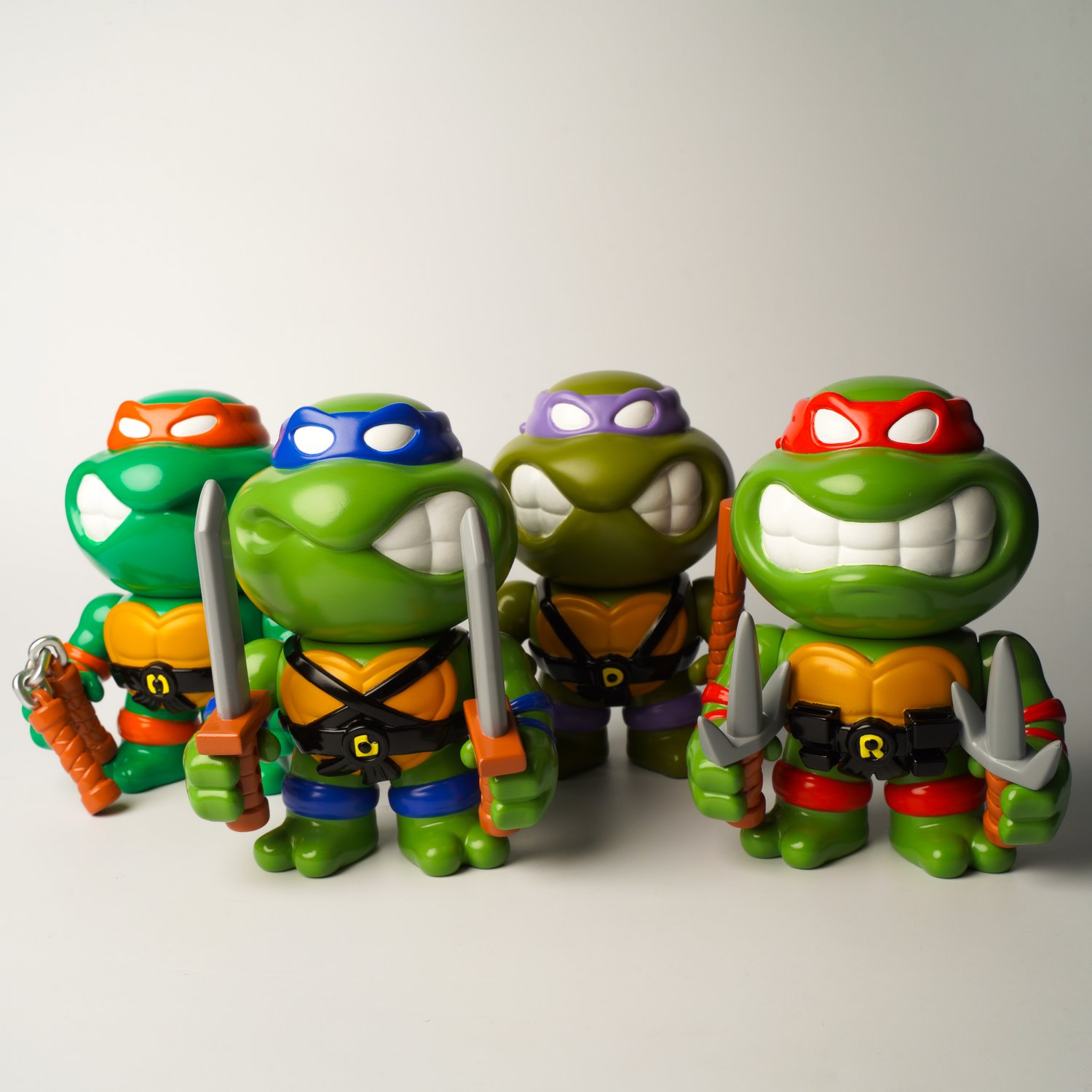 Image of TMNT x CHRIS LEE SOFT VINYL PROJECT FULL SET PRE-ORDER