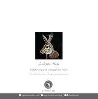 Image 2 of Jack the Hare Print