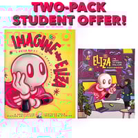 Two-pack Student offer! Complete Cartoon Collection and Imagine with Eliza