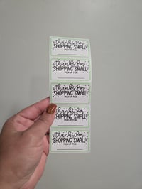 Image 2 of Thank you for shopping small thermal stickers 