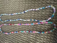 Image 1 of Two 22" Beaded Necklaces