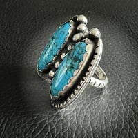 Image 2 of Twin Turquoise Ring