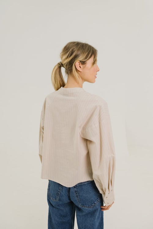 Image of 1-Blusa Alice Cream Beige