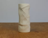 Image 3 of Small White Geo Vessel