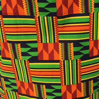 Image 3 of Handmade African Print Tote Bag - Kente