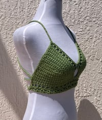Image 3 of Sage Crochet Journey Crop Top / Bralette - Small