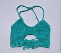 Image 1 of Seabreeze Crochet Sneak A Peek Top - Medium