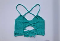 Image 2 of Seabreeze Crochet Sneak A Peek Top - Medium