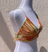 Image 3 of Sunrise Ombre Crochet Journey Crop Top / Bralette