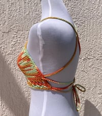 Image 5 of Sunrise Ombre Crochet Journey Crop Top / Bralette
