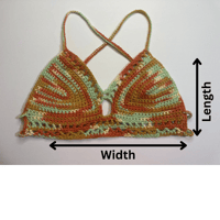 Image 6 of Sunrise Ombre Crochet Journey Crop Top / Bralette