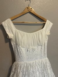 Image 7 of 1950s Tiered Lace Mini 