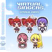 Image 1 of UTAU Pixel Stickers