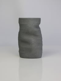 Image 2 of Small Dark Green Dash Vessel