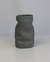 Image 1 of Small Dark Green Dash Vessel