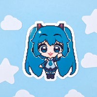 Image 2 of Vocaloid  Pixel Stickers