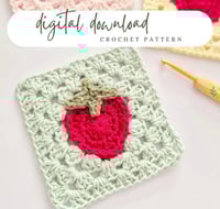 Strawberry Granny Square 