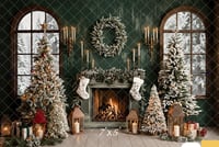 STUDIO CHRISTMAS MINIS - FIREPLACE
