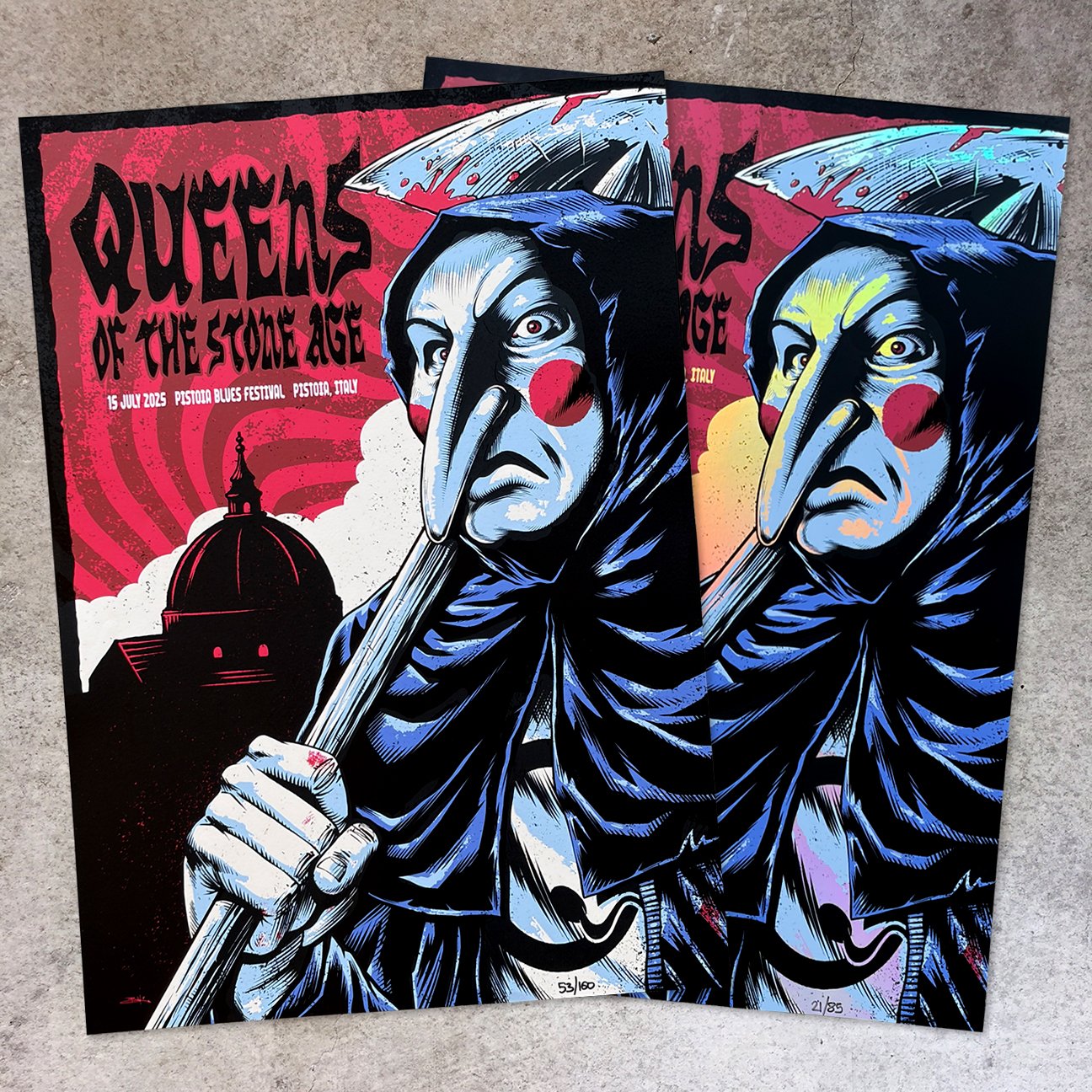 F4D Studios — QOTSA Pistoia Posters F4D Studios — QOTSA Pistoia Posters