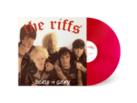 the RIFFS - "Death Or Glory LP (LTD Red Vinyl) 