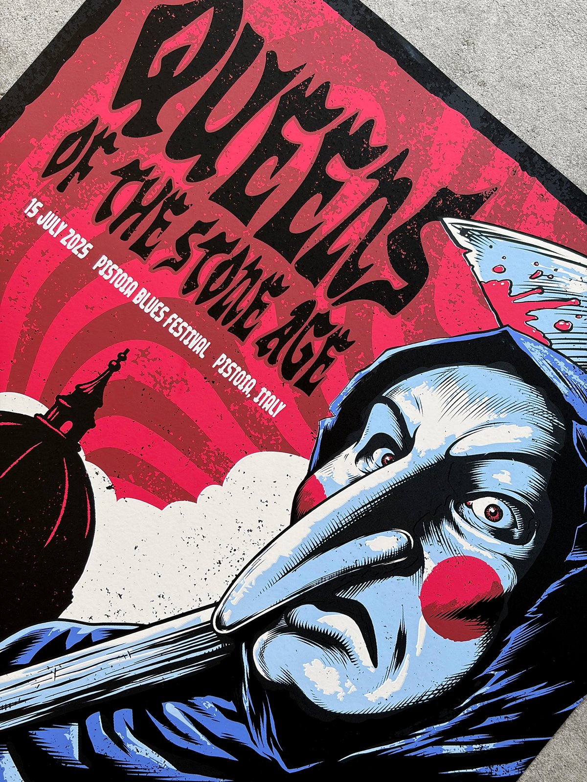 F4D Studios — QOTSA Pistoia Posters
