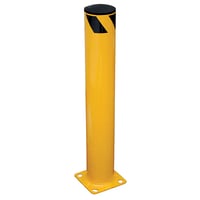 Image 2 of Safety Bollard, Steel, 36" H x 5.5" W, Yellow Model: KA106