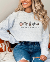 Image 1 of Coffee & Jesus Sweatshirt